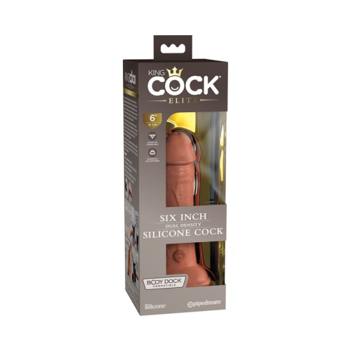 Pipedream King Cock Elite Dildo de Silicona Realista 7 Pulgadas