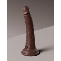 Pipedream King Cock Elite 7 in. Vibrating Realistic Dildo Brown