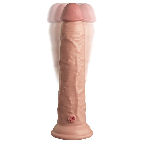 King Cock Elite Vibrador de 9 Pulgadas - Sensación Última