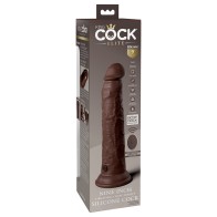 Dildo Vibrante King Cock Elite 9 in.