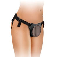 Pipedream King Cock Elite Arnés Comfy Body Dock Strap-On Negro