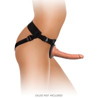 Pipedream King Cock Elite Arnés Comfy Body Dock Strap-On Negro