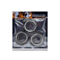 Pack de 3 Anillos Jumbo Fat Willy de OxBalls FLEXtpr Steel