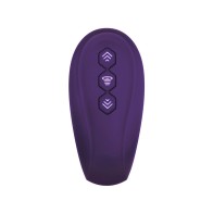 Evolved 2 Become 1 Rechargeable Remote-Controlled Strap-On - Purple