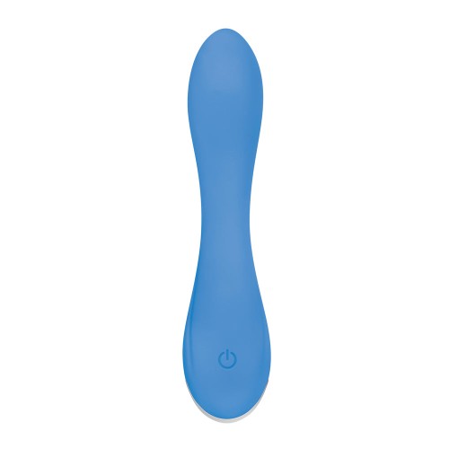 Vibrador Recargable Evolved Blue Crush para Punto G