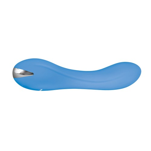 Vibrador Recargable Evolved Blue Crush para Punto G