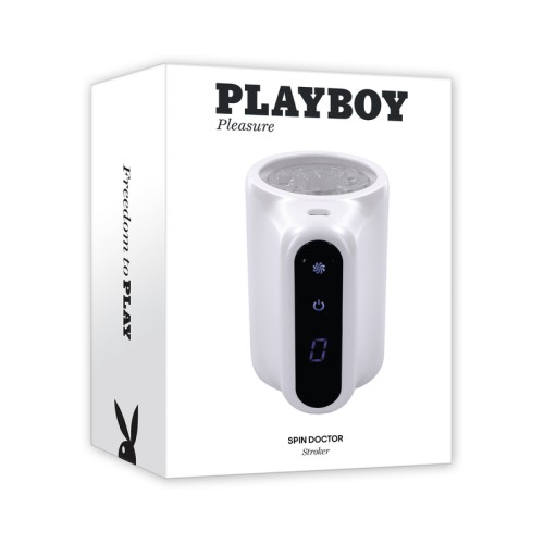 Estimulador Giratorio Recargable Playboy Spin Doctor para Máximo Placer