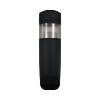 Rechargeable Thrusting Spinning Stroker Black