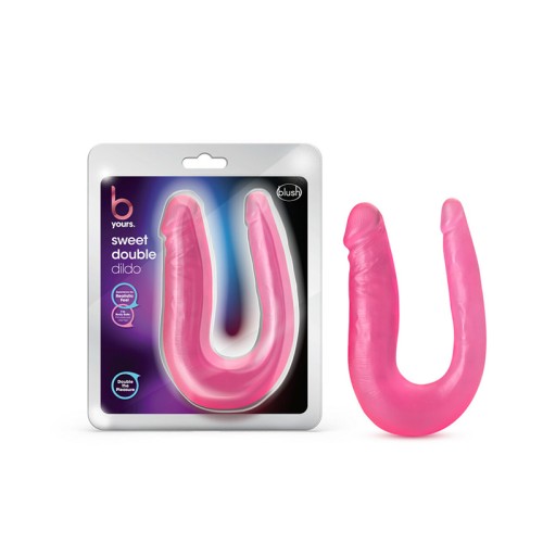 Dildo Doble B Yours Sweet 12.5 pulgadas Rosa