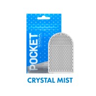 Sleeve Masturbador Tenga Pocket - Crystal Mist para el Placer Supremo