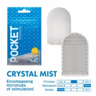 Sleeve Masturbador Tenga Pocket - Crystal Mist para el Placer Supremo