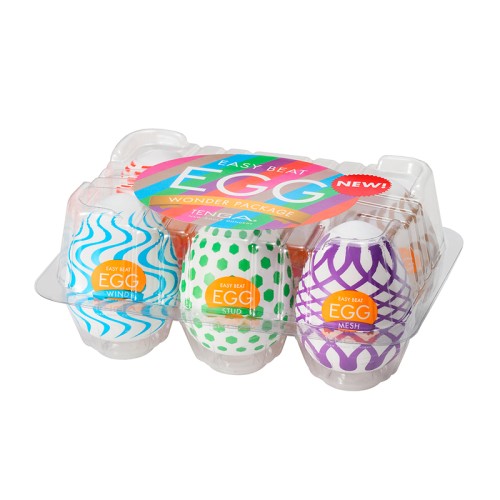 Pack Variado Tenga Egg Wonder 6 pcs para Placer Supremo