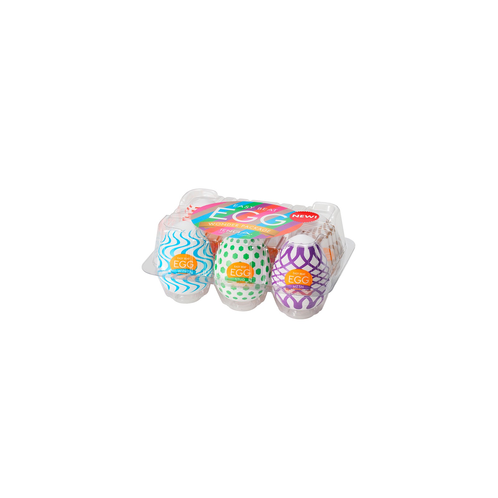 Pack Variado Tenga Egg Wonder 6 pcs para Placer Supremo