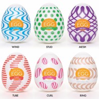 Pack Variado Tenga Egg Wonder 6 pcs para Placer Supremo