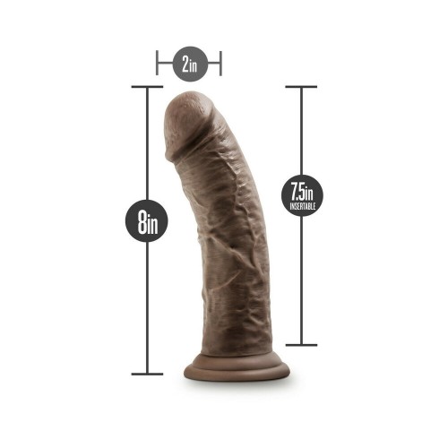 Dr. Skin Glide 8-Inch Self-Lubricating Dildo