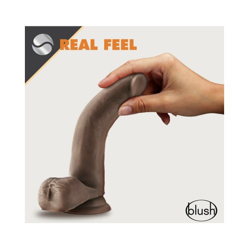 Dildo Realista Dr. Skin Glide de 7 Pulgadas con Bolas Auto-Lubricante