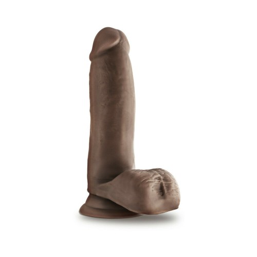 Dildo Realista Dr. Skin Glide de 7 Pulgadas con Bolas Auto-Lubricante