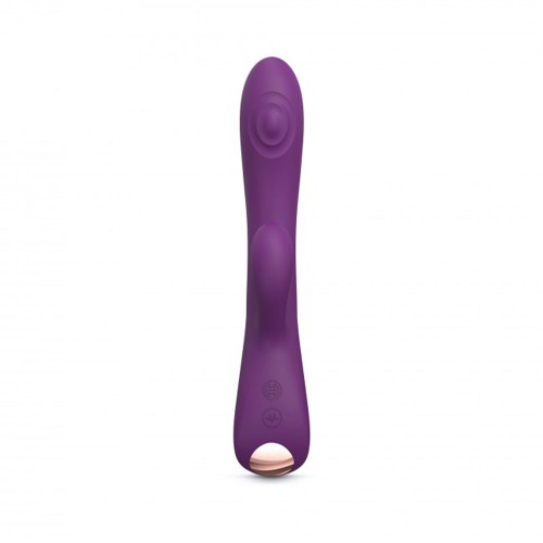 Love to Love Bunny & Clyde Rechargeable Tapping Rabbit Purple Rain