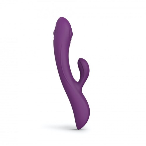 Love to Love Bunny & Clyde Rechargeable Tapping Rabbit Purple Rain