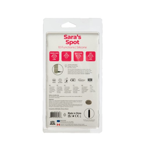 Sara's Spot Rechargeable Bullet with G-Spot Sleeve