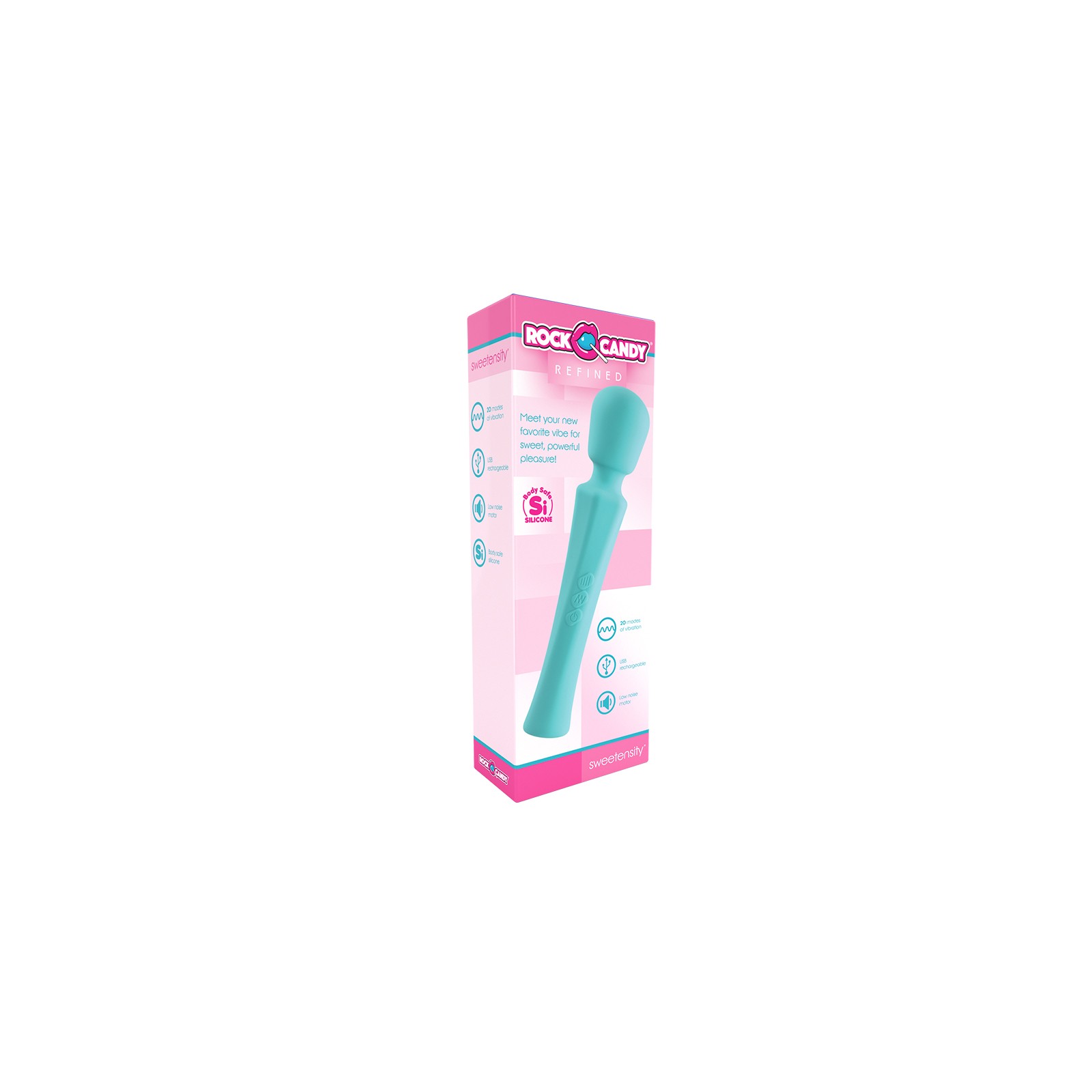 Refined Sweetentsity Wand Teal - On-the-Go Pleasure