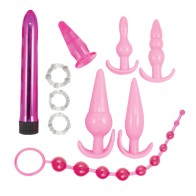 Pink Elite Collection Anal Play Kit - Perfect for Beginners