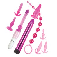 Kit Supremo de Juego Anal Colección Elite Rosa