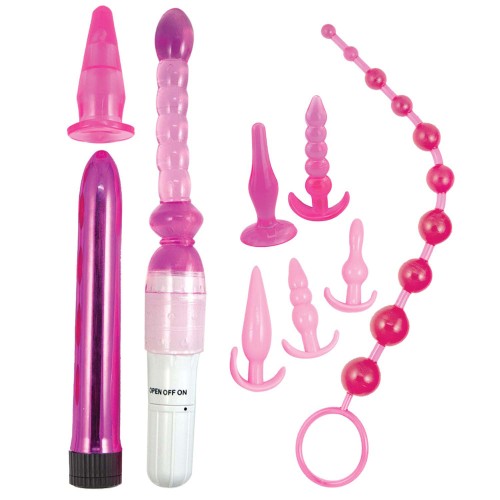 Kit Supremo de Juego Anal Colección Elite Rosa