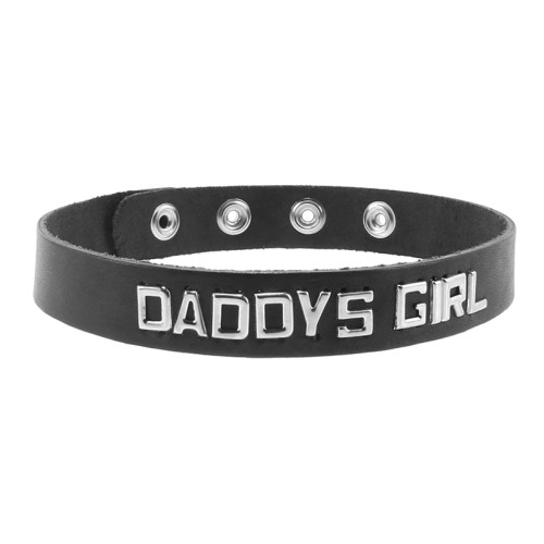 Collar Band de Palabras Daddy's Girl de Spartacus