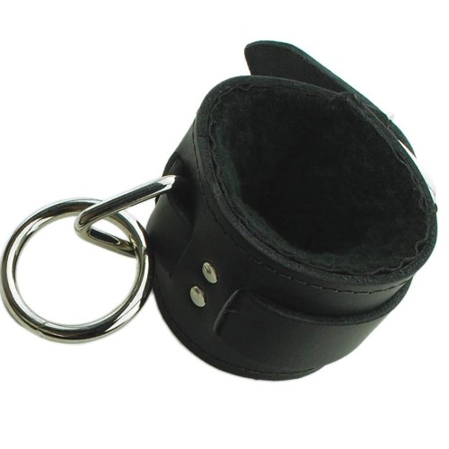 Black Faux Fur Wrist Restraints