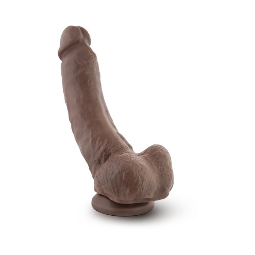 Coverboy El Mecánico Dildo Realista de 9" con Testículos Marrón