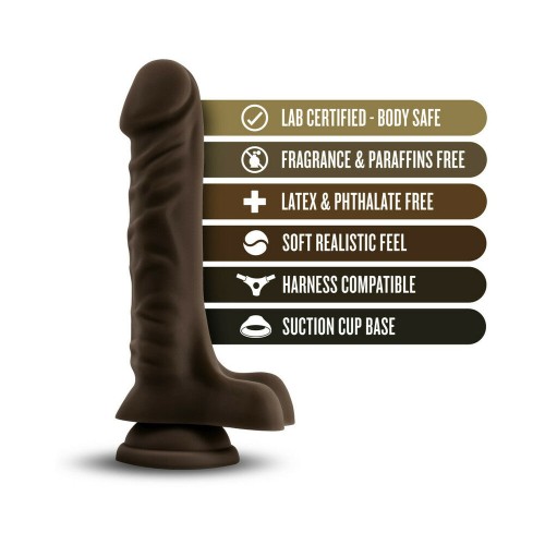 Loverboy Dildo Realista DJ 9 in. - Chocolate