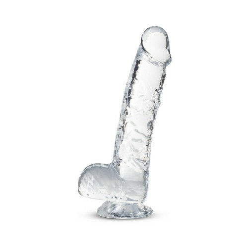 Naturally Yours Crystalline 6 in. Dildo with Balls Diamond