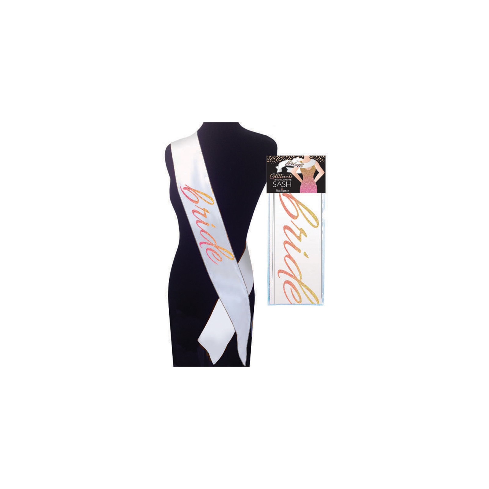 Glitterati Bachelorette Bride Sash