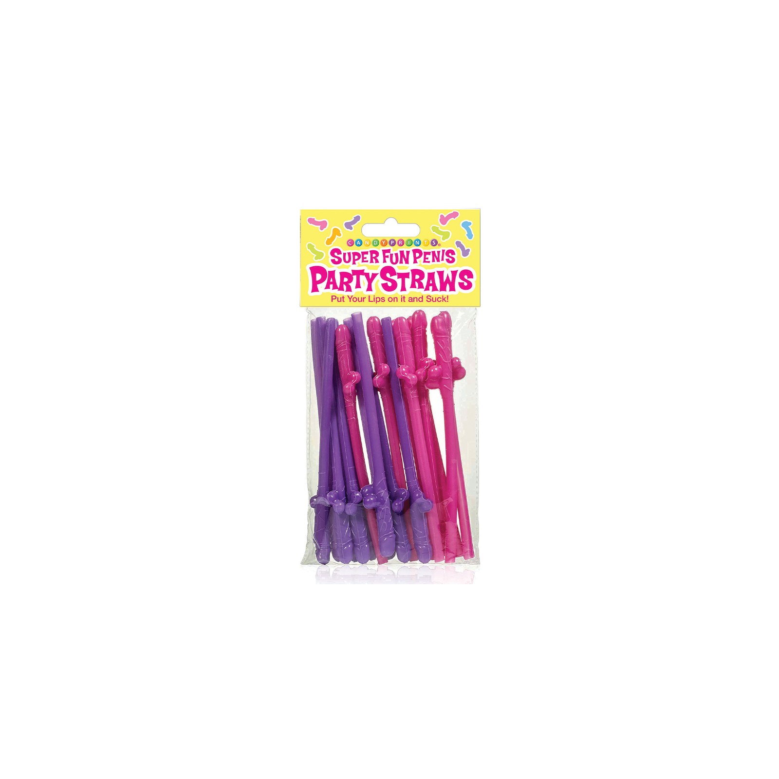 Super Fun Penis Party Straws 8-Pack