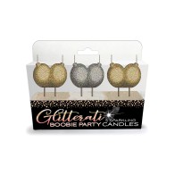 Glitterati Boobie Candles for Parties