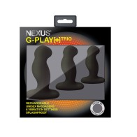 Nexus G-Play Trio+ Unisex Vibrator Pack