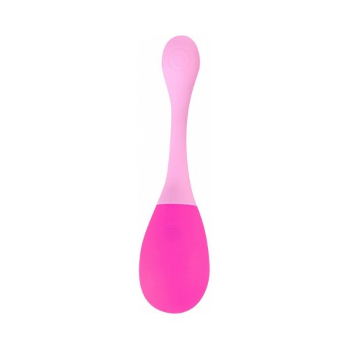 Vibrador de Silicona Sweet Sex Swizzle Stick - Diseño Flexible Magenta