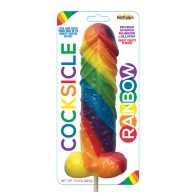 Rainbow Cocksicle Pecker Pop - Multi-Fruit Candy