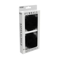 Nipplicious Furball Pasties Black