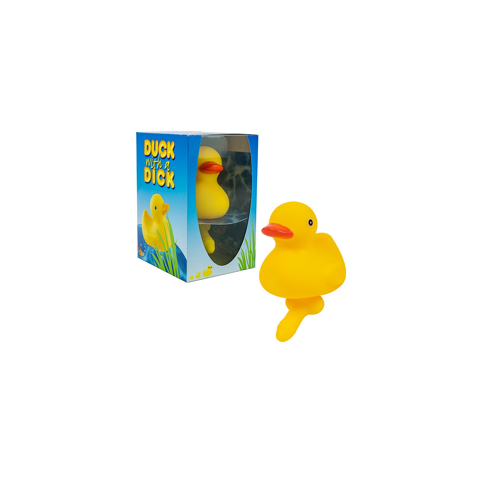 Duck With A Dick Bath Toy