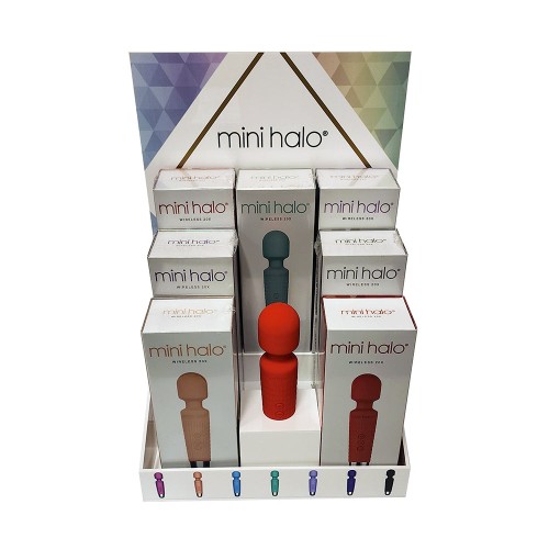 Mini Halo Vibrator Display in 7 Colors - Best Selling