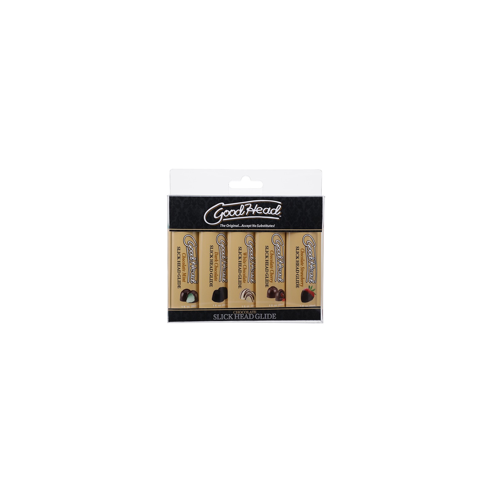 GoodHead Slick Glide Chocolate Lube Pack