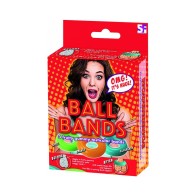 Bandas Gummy Ball - 3 Bandas Frutales Comestibles