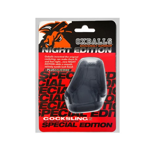 Oxballs Cocksling-2 Plus+Silicone Night Edition - Ultimate Support