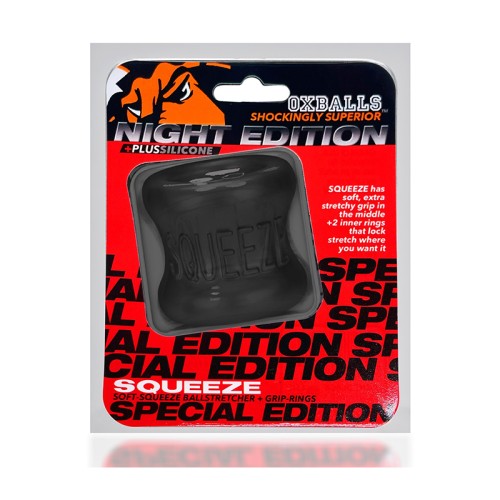 OxBalls Squeeze Ballstretcher Silicone Night Edition