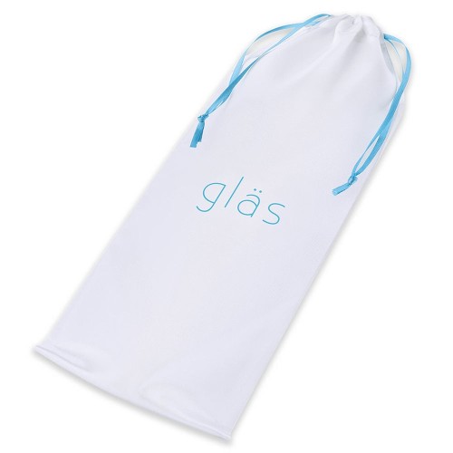 Glas 10 in. Extra Large Glass Dildo - Nubby Texture for Ultimate Pleasure