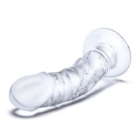 Curved Realistic Glass Dildo 7 inch