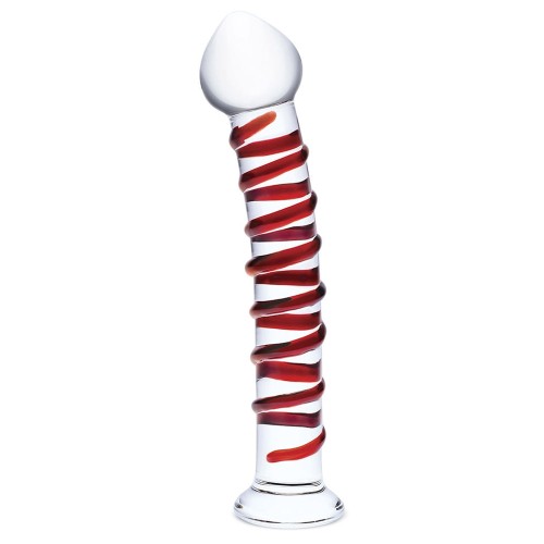 Dildo de Vidrio Sr. Swirly de 10 Pulgadas - Placer Máximo