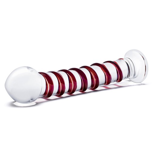 Mr. Swirly 10 Inch Glass Dildo - Ultimate Pleasure